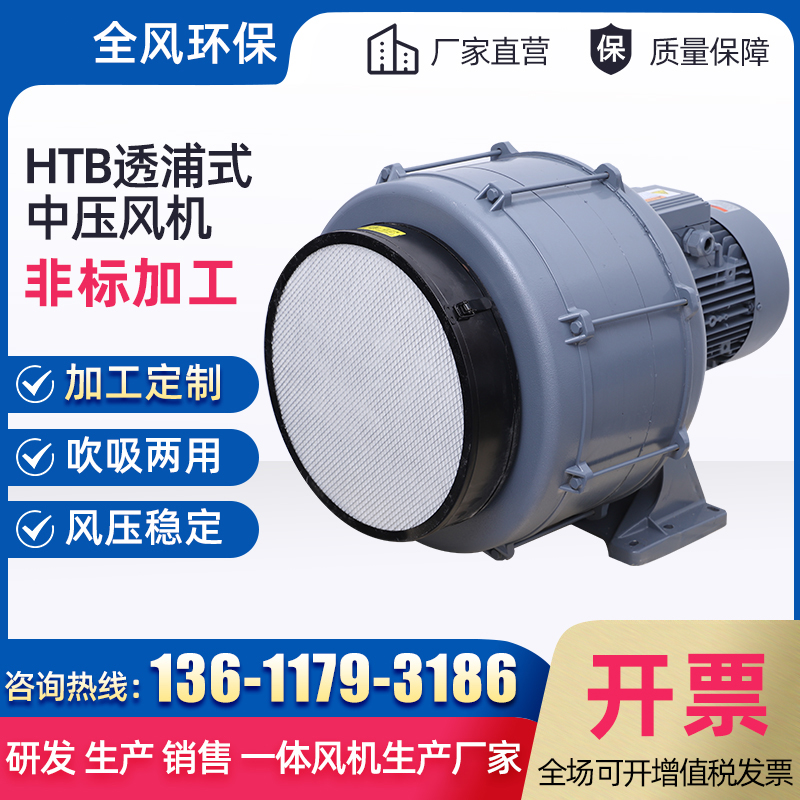 HTB透浦式中壓風機